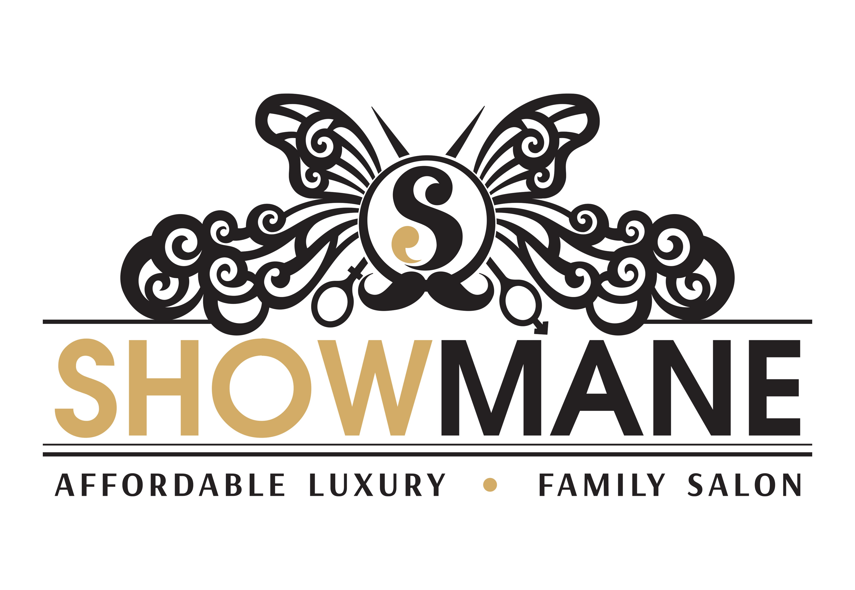 Showmane Family Salon Logo